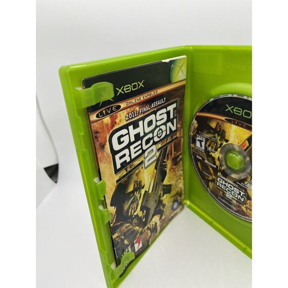 Ghost Recon 2 (Original Xbox) Black Label CIB COMPLETE & TESTED - Picture 6 of 9